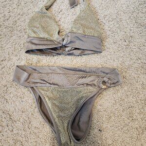 Guess? Bronze and Gold Bikini